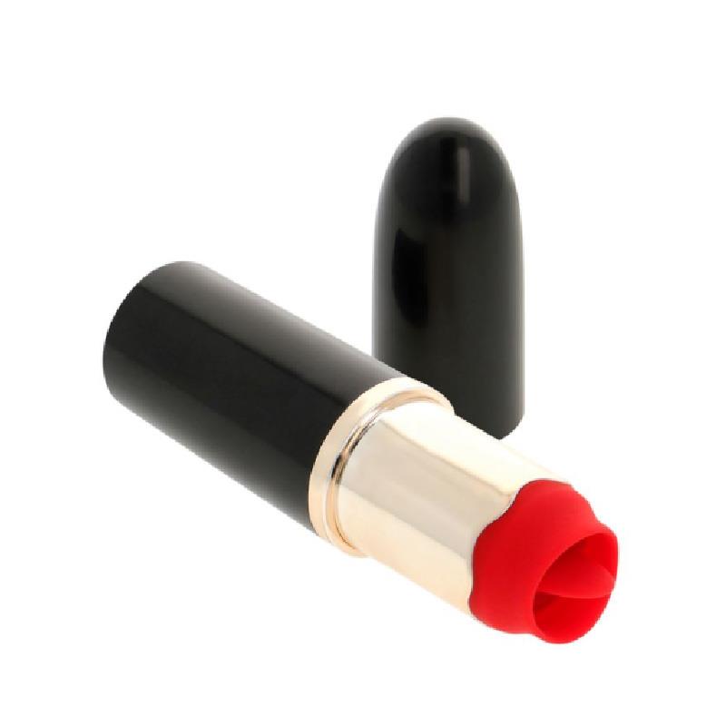 A-GUSTO - ESTIMULADOR DE PINTALABIOS CON LENGUA ESTIMULADORA USB NEGRO