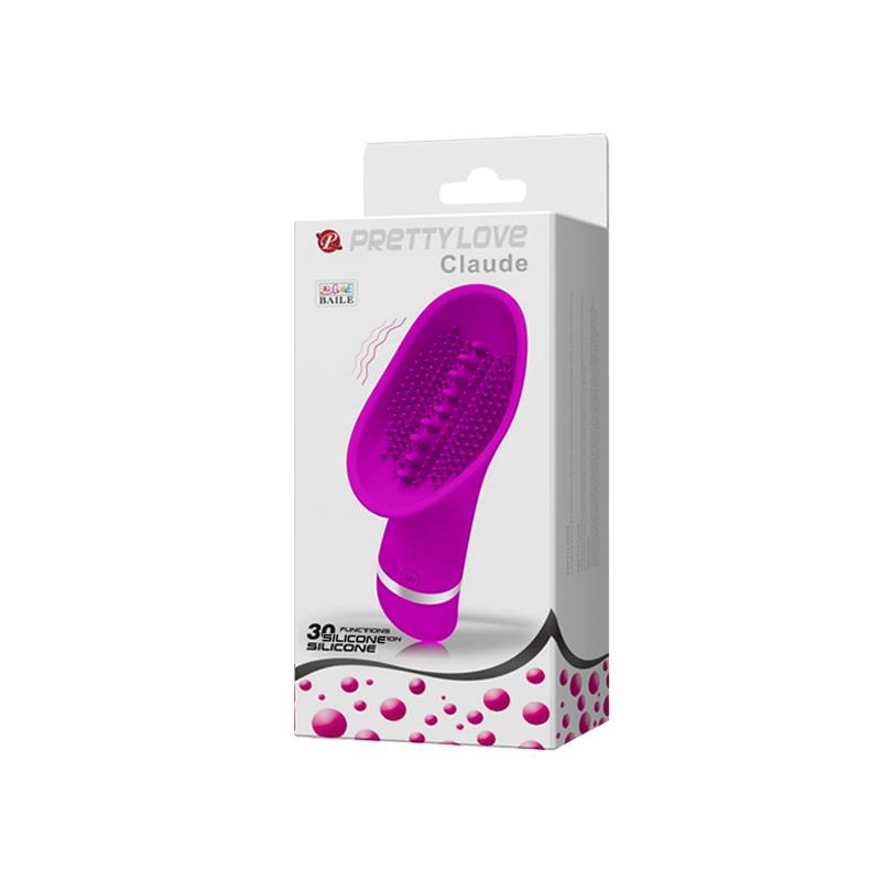 PRETTYLOVE - ESTIMULADOR DEL CLÍTORIS CLAUDE COLOR ROSA CL50