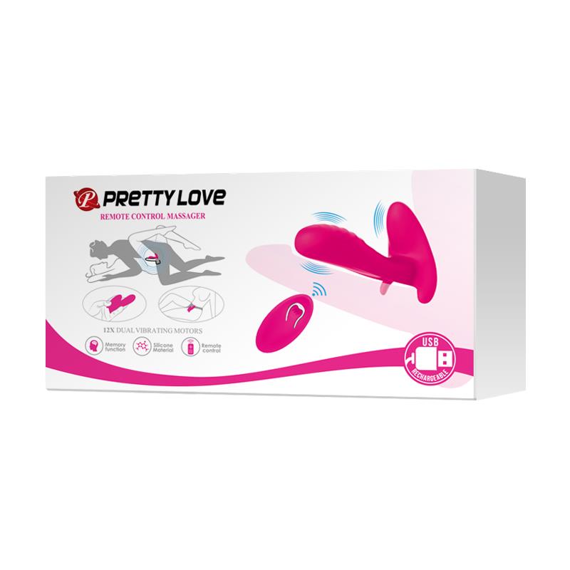 PRETTYLOVE - ESTIMULADOR PARA PAREJAS CONTROL REMOTO USB