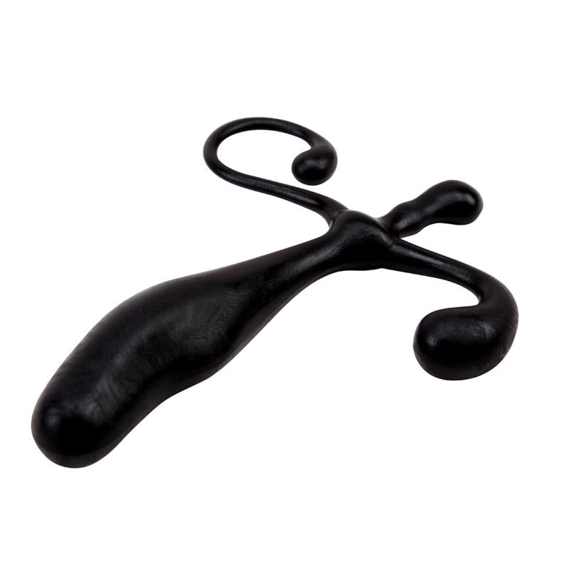 CHISA - ESTIMULADOR PROSTATICO 12.5 X 2.5 CM NEGRO