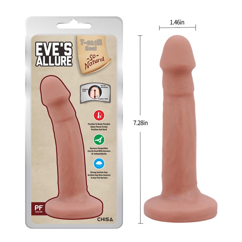 CHISA - EVES ALLURE DILDO DUAL DENSITY 18.5CM