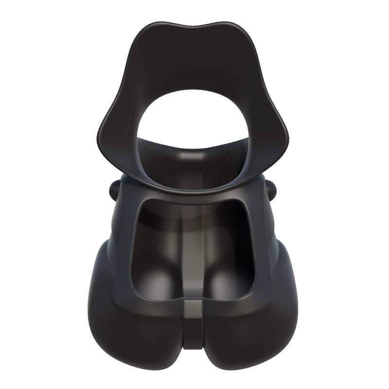 FANTASY C-RINGZ - FANTASY C-RINGZ ANILLO CON PROTECCIÓN DE TESTÍCULOS COLOR NEGRO