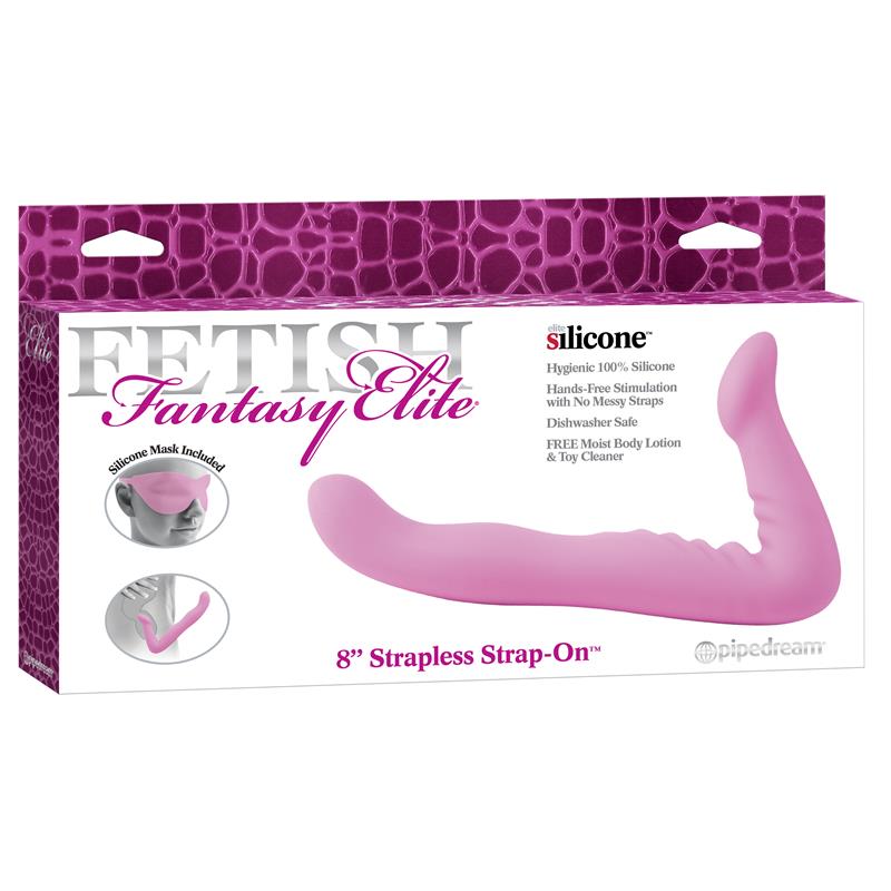 FETISH FANTASY ELITE - FETISH FANTASY ELITE 20 CM DILDO MANOS LIBRES ROSA