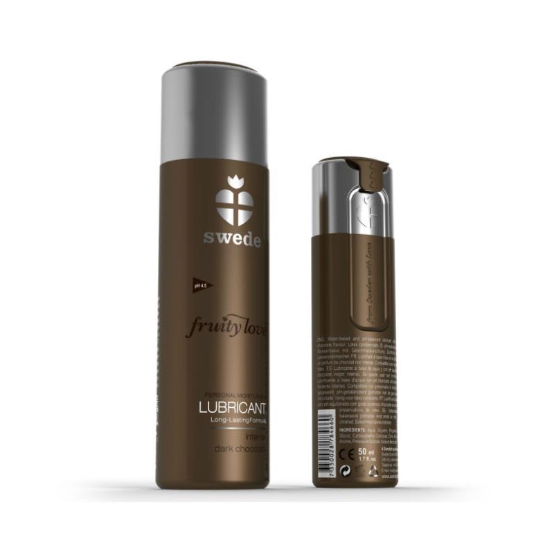SWEDE - FRUITY LOVE LUBRICANTE CHOCOLATE NEGRO INTENSO 100 ML