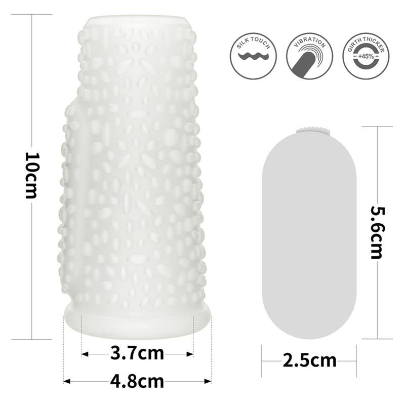 LOVETOY - FUNDA PARA EL PENE CON VIBRACIÓN DRIP KNIGHTS
