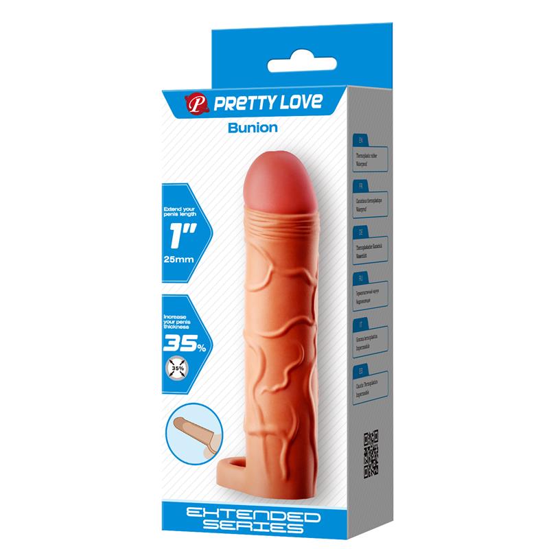 PRETTYLOVE - FUNDA PARA EL PENE EXTENDED PENIS 1 BUNION