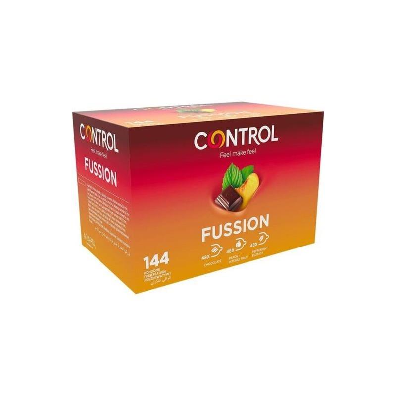 CONTROL - ADAPTA FUSSION PRESERVATIVOS 144 UNIDADES