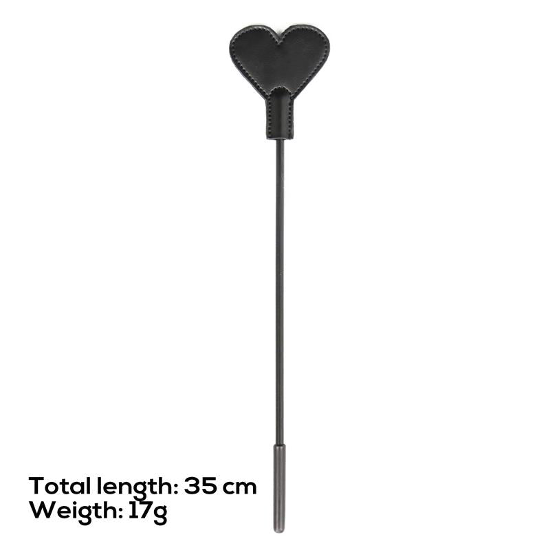 LATETOBED BDSM LINE - FUSTA FORMA DE CORAZÓN 35 CM
