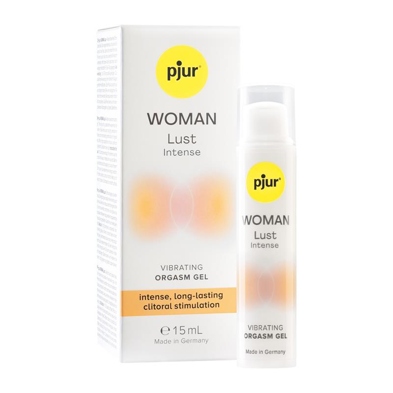 PJUR - GEL EFECTO VIBRACIÓN BASE AGUA WOMAN LUST INTENSE 15 ML