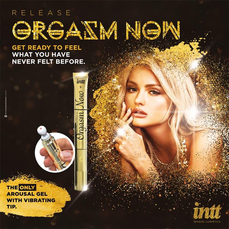 INTT - GEL SENSIBILIZANTE CON PUNTA VIBRADORA ORGASM NOW 15 ML
