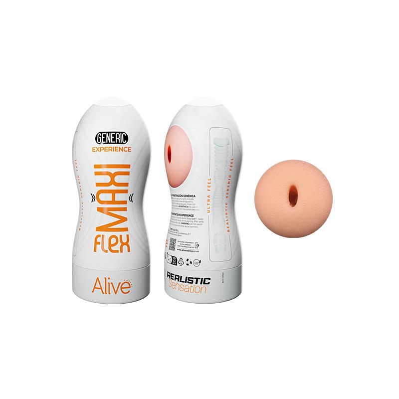 ALIVE - GENERIC MAXI FLESH MASTURBADOR TALLA L