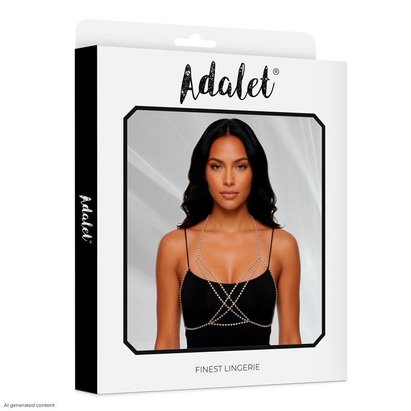 ADALET LINGERIE - GINEVRA SUJETADOR DORADOR TALLA ÚNICA