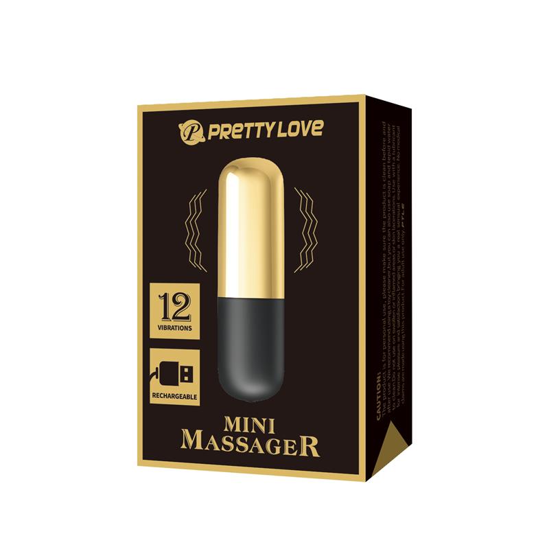PRETTYLOVE - GOLDEN MINI MASAJEADOR