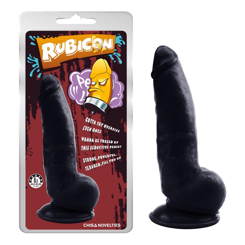 CHISA - GOVERNOR DILDO 8.5 - 21.5CM NEGRO
