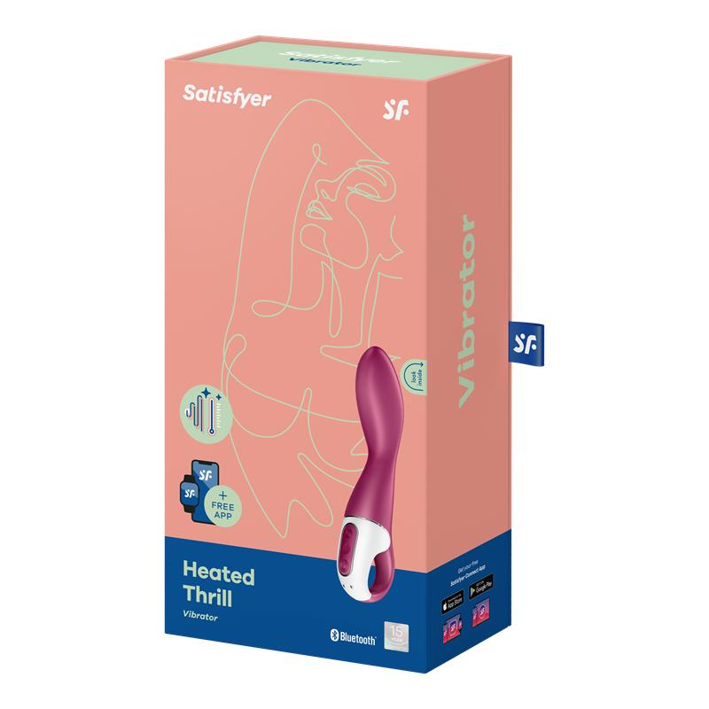SATISFYER - HEATED THRILL VIBRADOR EFECTO CALOR APP SATISFYER CONNECT