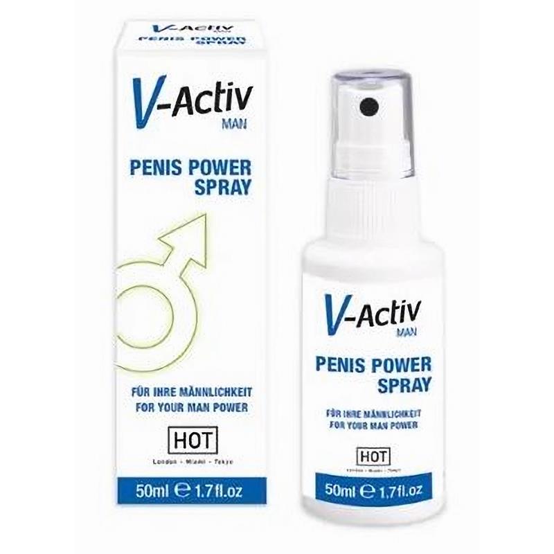HOT - V-ACTIV PENIS POWER SPRAY PARA EL PENE 50 ML
