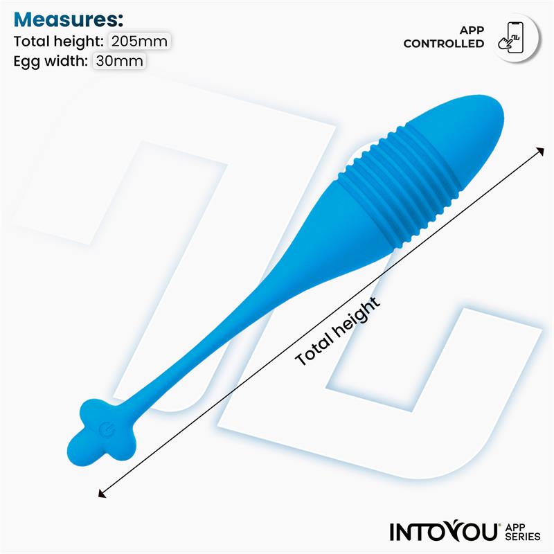 INTOYOU APP SERIES - HUEVO CON UP AND DOWN (THRUSTING) Y APP USB