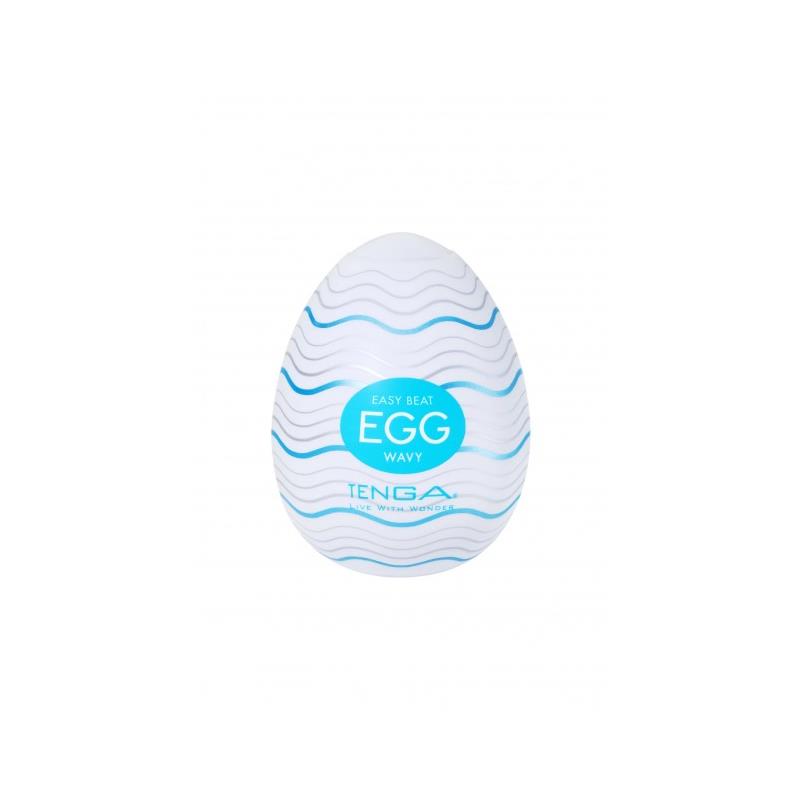 TENGA - HUEVO MASTURBADOR WAVY
