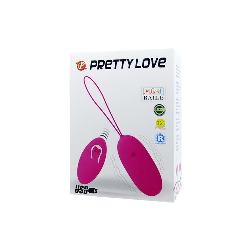 PRETTYLOVE - HUEVO VIBRADOR BERGER ROSA