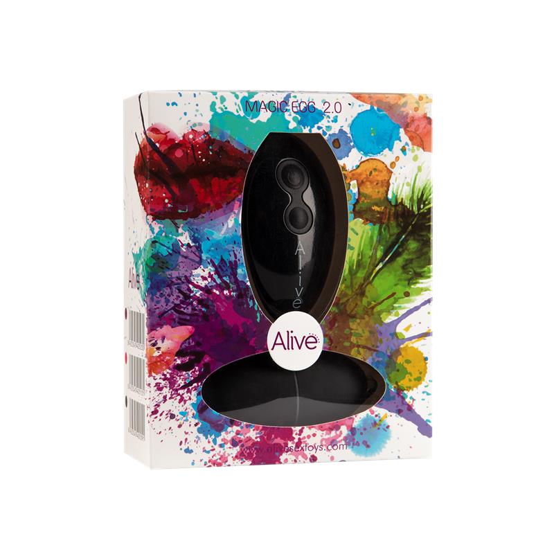 ADRIEN LASTIC - HUEVO VIBRADOR MAGIC EGG 3.0 NEGRO