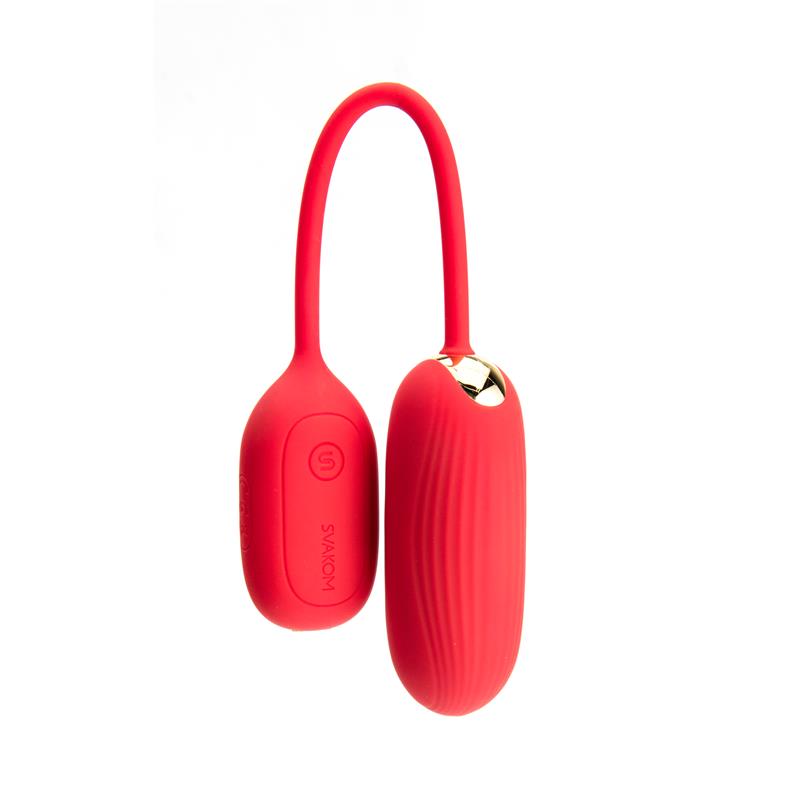 SVAKOM - HUEVO VIBRADOR MUSE BLUETOOTH ROJO
