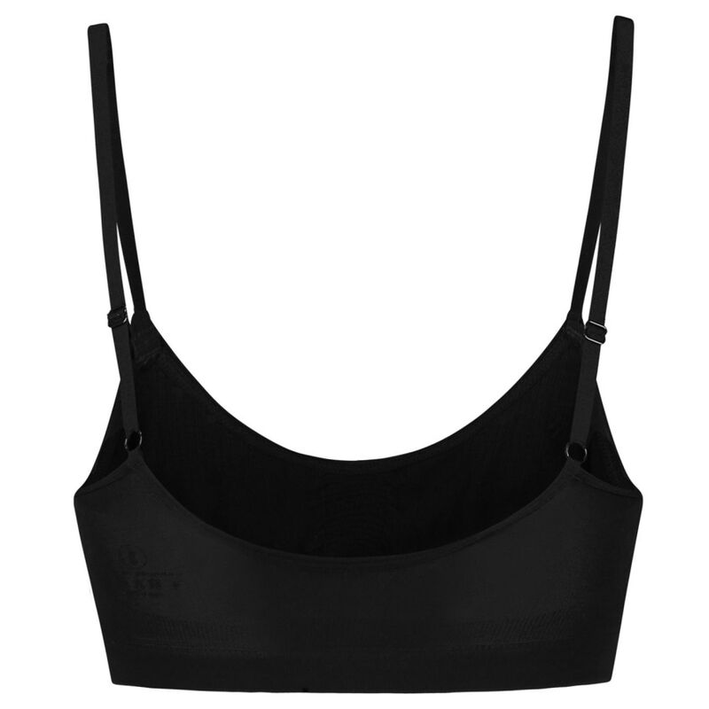 BYE-BRA - MEDIUM CONTROL SEAMLESS BRA BLACK SIZE XXL