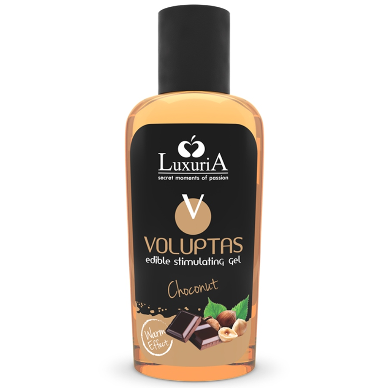 INTIMATELINE LUXURIA - VOLUPTAS EDIBLE WARMING MASSAGE GEL - CHOCONUT 100 ML