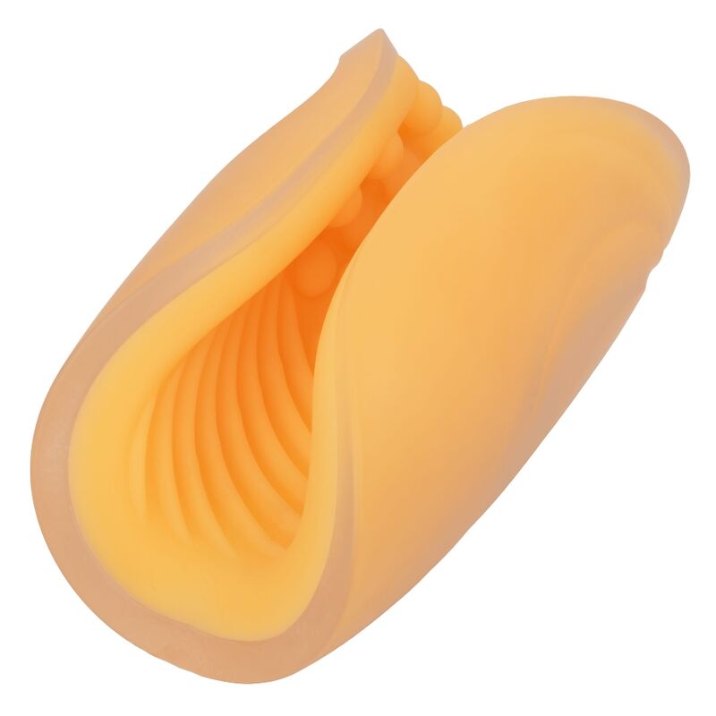 Calexòtics: adherència de perles Texture Masturbator Orange