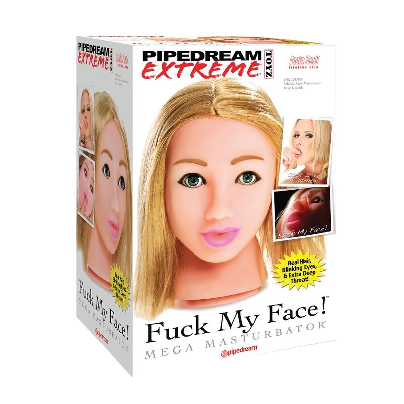 MASTURBADOR ORAL REALISTA CON VENTOSA Y TACTO FANTAFLESH