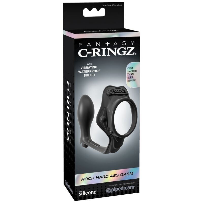 Fantasia c -ringz - rock dur potentiar endoll anal