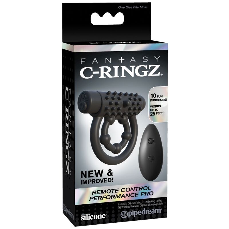 Fantasia C -ringz - Anel de controle remoto de perfurance