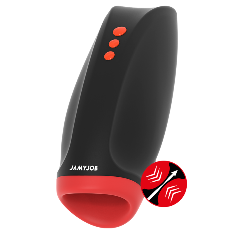 Jamyjob - Novax Masturbator amb vibracions i compressió