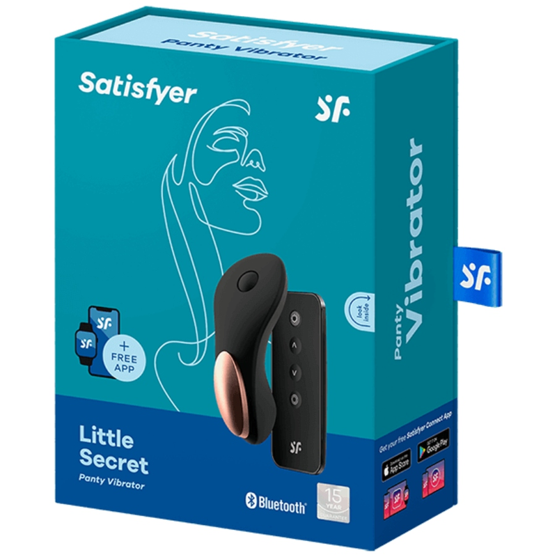 SATISFYER - VIBRADOR DE CUECA LITTLE SECRET