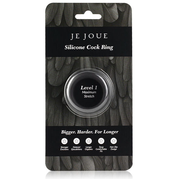 ANEL PENIANO DE SILICONE JE JOUE - ELASTICIDADE MÁXIMA