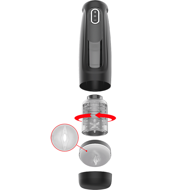 Jamyjob - Masturbator Tornado 360 Rotate Tech