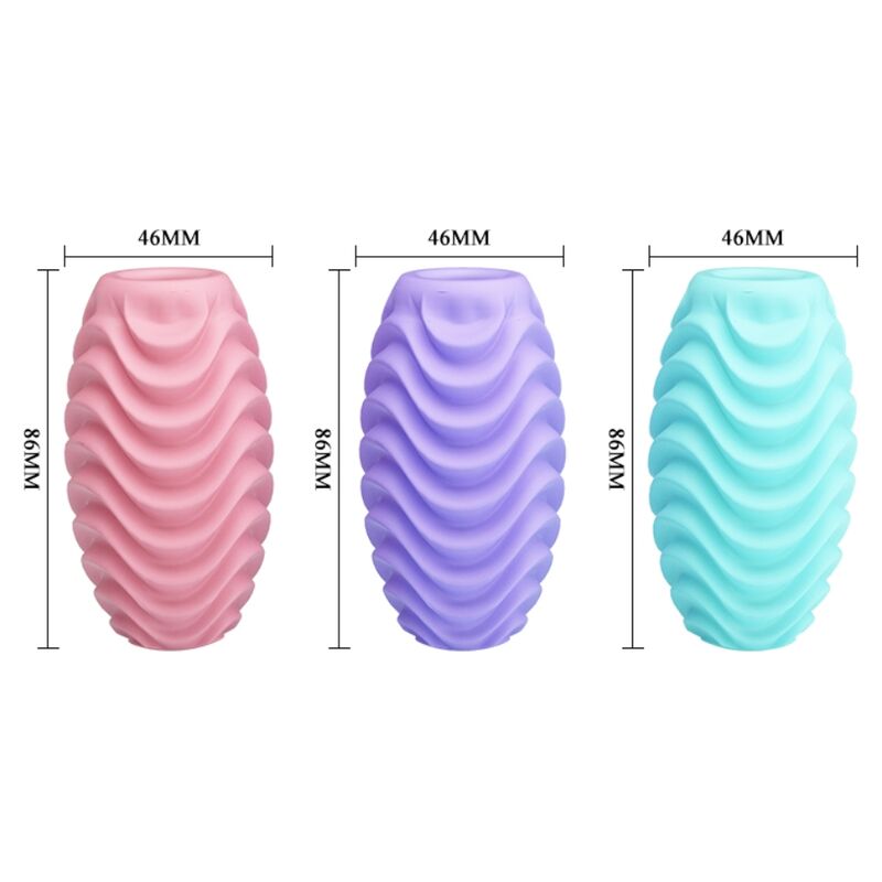 PRETTY LOVE - DOUBLE-SIDED MASTURBATION EGG 15 PCS