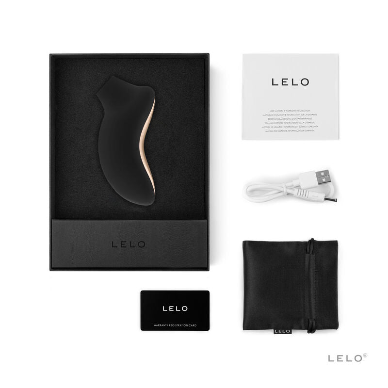 LELO - ESTIMULADOR CLITORIS SONA 2 NEGRO