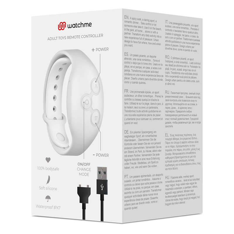 WATCHME - RELÓGIO COM CONTROLO REMOTO WIRELESS TECHNOLOGY ÁGUAMARINHA