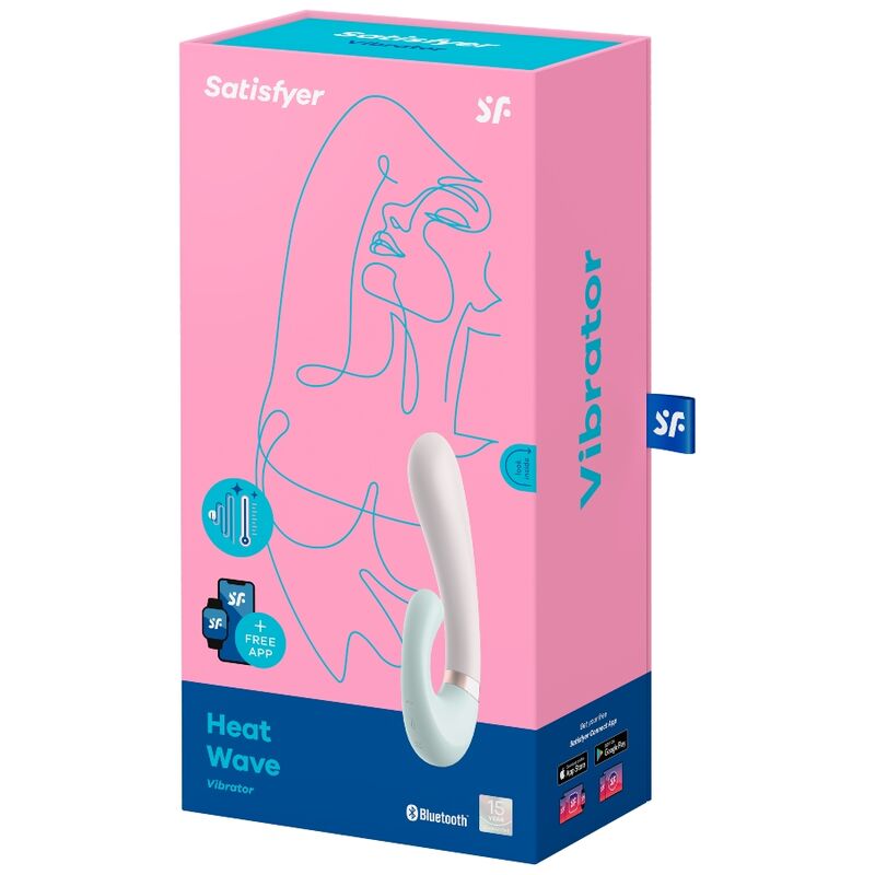 SATISFYER - HEAT WAVE VIBRADOR APP