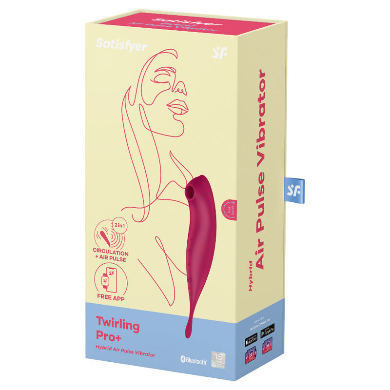 SATISFYER - TWIRLING PRO+ ESTIMULADOR Y VIBRADOR APP