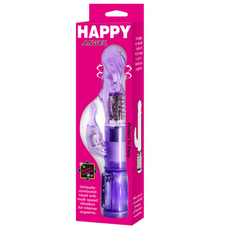 BAILE - MINI ROTADOR COM RABBIT HAPPY ANGEL LILA