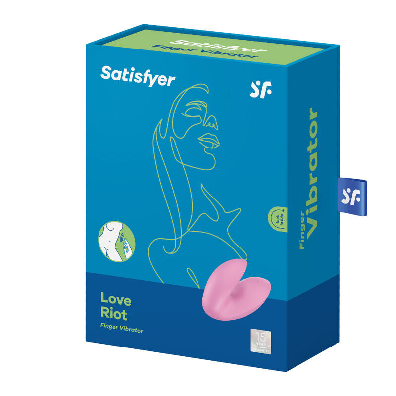 SATISFYER - LOVE RIOT VIBRADOR DEDAL