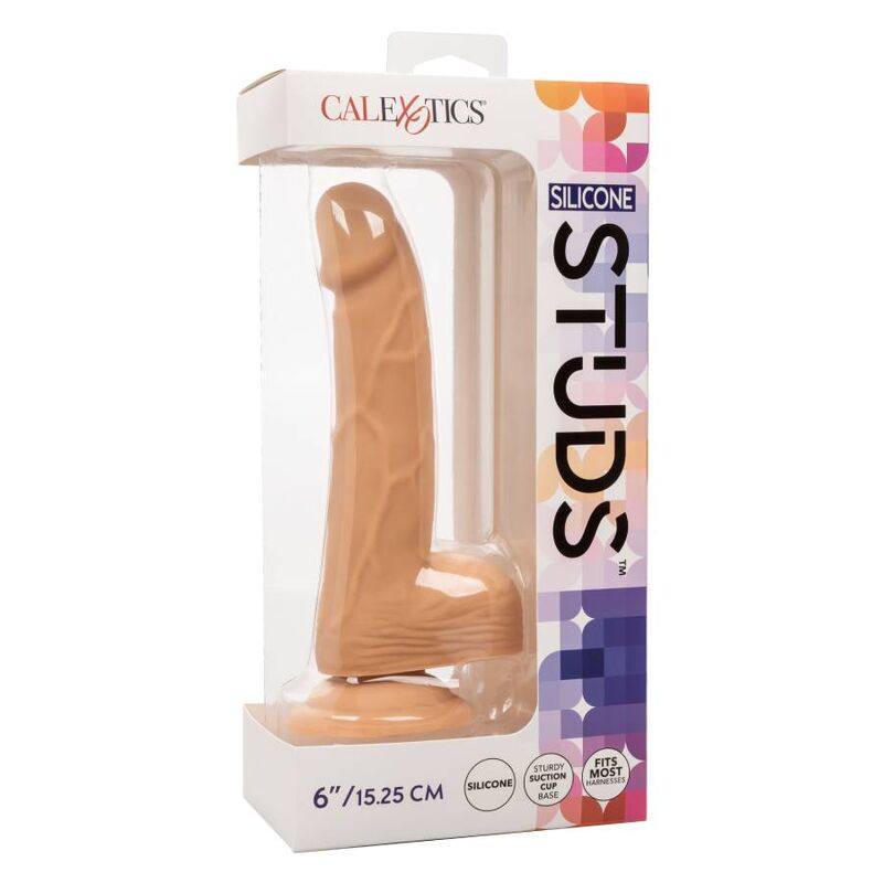 CALEXOTICS - SILICONE STUDS 15.24 CM COR DE PELE