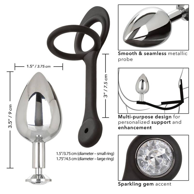Calexòtics - Star Fucker XL Teardrop Plug