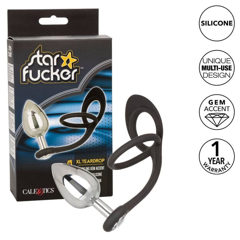 Calexòtics - Star Fucker XL Teardrop Plug
