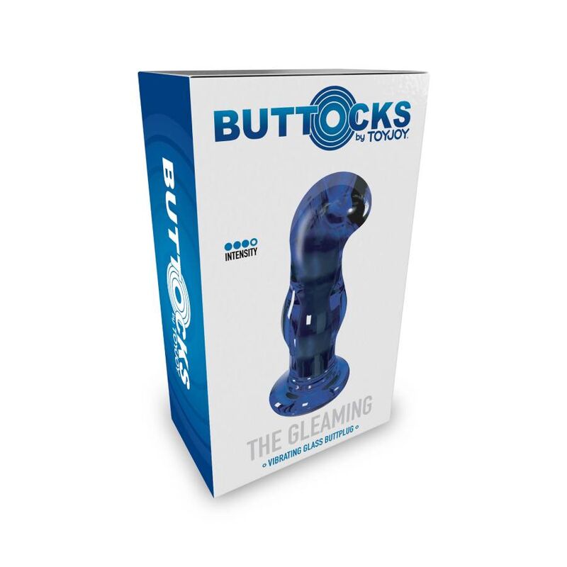 TOYJOY - O RELUZENTE VIBRADOR ANAL DE CRISTAL