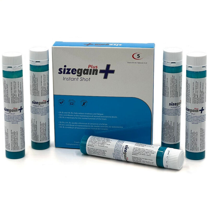 500 Cosmetics - SealeGain Plus Vigorizer Male Instant Throot 5 Unitats