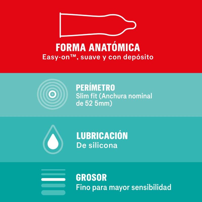 DUREX - SENSITIVO FINO E AJUSTADO 10 UNIDADES