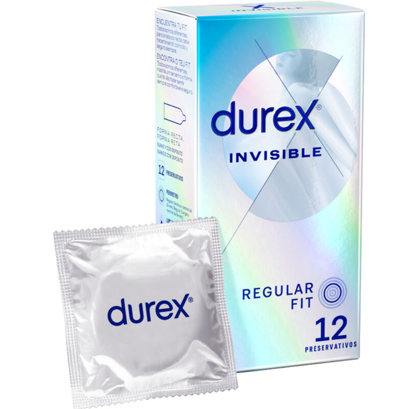 DUREX - Extra fina invisible de 12 unitats