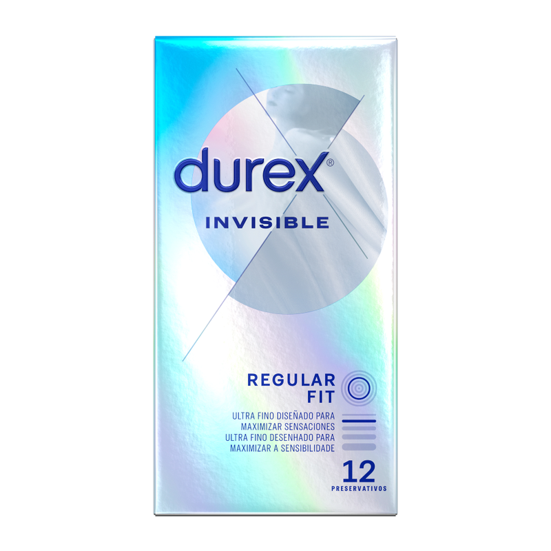 DUREX - Extra fina invisible de 12 unitats